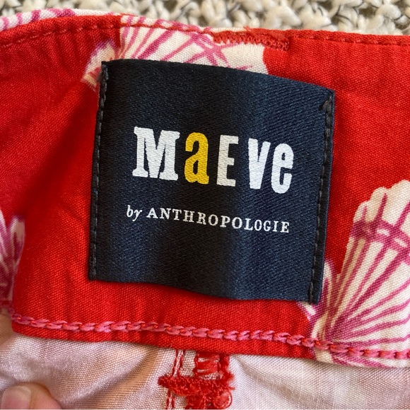 Maeve The Colette Cropped Wide-Leg Seashell Pants By Anthropologie Size 24 - Picture 13 of 15